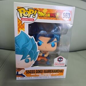 Funko‎ Pop SSGSS Goku Kamehameha Chalice Collectibles Exclusive 563